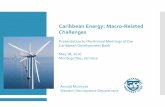 Caribbean Energy Macro-Related Challenges