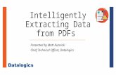 Intelligent Content Extraction from PDFs