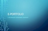E-portfolio slide show