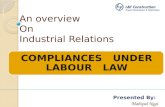 A presentation on labour laws compliances
