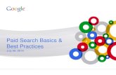 LSA Bootcamp Charlotte: Beyond SEO - Paid Search Best Practices (Google)