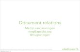 Document relations - Berlin Buzzwords 2013