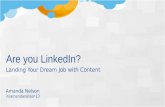 Are You LinkedIn? How to Land Your Dream Job with Content