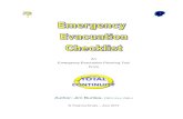 Emergency Evacuation Checklist Jim Burtles