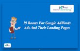 19 Boosts For Google AdWords Ads And Their Landing Pages