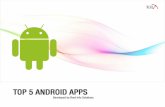 Top 5 Native Android Apps Developed by Root Info Solutions
