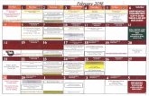Keller Williams Preferred Properties Training Calendar (Feb. 2016)