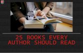 25 Books Every Author Should Read