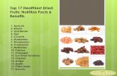 Top 17 healthiest dried fruits nutrition facts & benefits