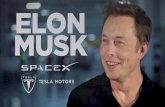 Leadership by Elon Musk with Tesla and SpaceX