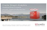 Oracle Stream Analytics - Simplifying Stream Processing