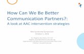 Meghan Shank: How can we be better communication partners?