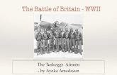 The Battle of Britain and the Tuskegee Airmen in World War 2