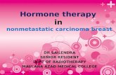 Hormone therapy in carcinoma breast