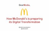 How McDonald’s is preparing its Digital Transformation