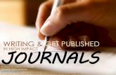Writing and get published in high impact journals