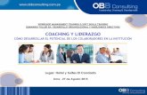 Coaching y liderazgo para Directivos - OBB CONSULTING