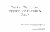 Docker Distributed application bundle & Stack - Overview