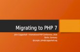 Migrating to PHP 7