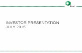 Investor Presentation July 2015.pdf