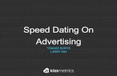 Speed Dating on Advertising