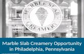 Marble Slab Creamery Opportunity in Philadelphia, Pennsylvania