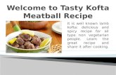 Meatball and Egg curry Recipes for your guests