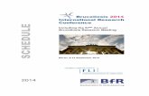 Brucellosis 2014 International Research Conference - Proceedings
