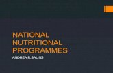 National nutritional programmes