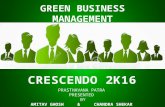 Green Business Management Over View