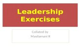 Leadership exercises 4