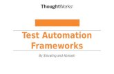Test automation Frame Works