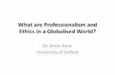 6. What are Professionalism and Ethics in a Globalised World?, 12th Oct 2015
