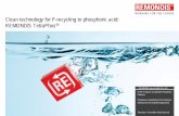 Andreas Rak and Martin Lebek - Remondis - Clean technology for P-recycling to phosphoric acid: REMONDIS TetraPhos®