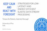 Keep Calm and React with Foresight: Strategies for Low-Latency and Energy-Efficient Elastic Data Stream Processing