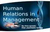 Human relation in management