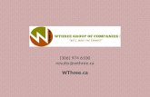 Wthree Group of Companies Ltd. Monster Metrics PowerPoint