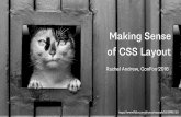 ConFoo 2016: Making Sense of CSS Layout