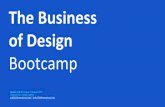 The Business of Design Bootcamp - Session 1 of 2