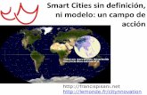 Smart Cities: un campo de acción