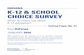 Indiana K-12 & School Choice Survey (2016)