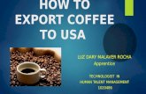 How to export coffee to usa
