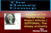 EDITORIAL: The sleepy economy | BlogTalkRadio