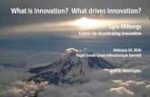 What is Innovation? What drives Innovation?