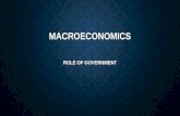 MACROECONOMIC (roles of government)