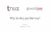 Worldpay reveals "why do travelers pay that way?"