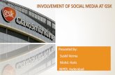 Involvement of GSK att social media