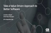 CA - Take a value-driven approach to better software
