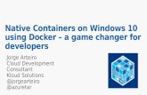 Native Containers on Windows 10 using Docker – a game changer for developers