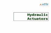 Hydraulic actuators